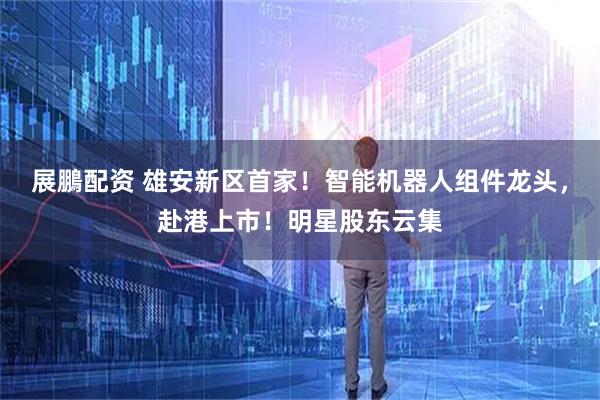 展鵬配资 雄安新区首家！智能机器人组件龙头，赴港上市！明星股东云集